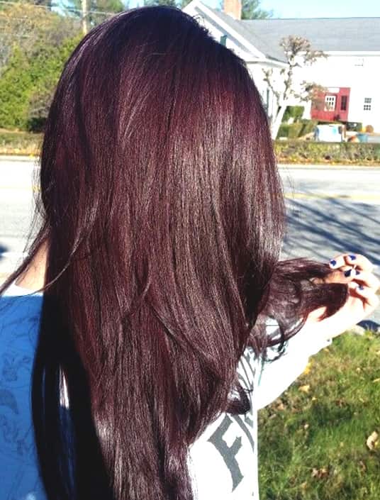 Chocolate Cherry Brown Hair Colour Find Your Perfect Hair