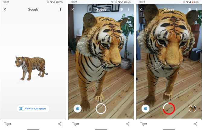 Como ver animais em 3D? Google usa realidade aumentada para criar