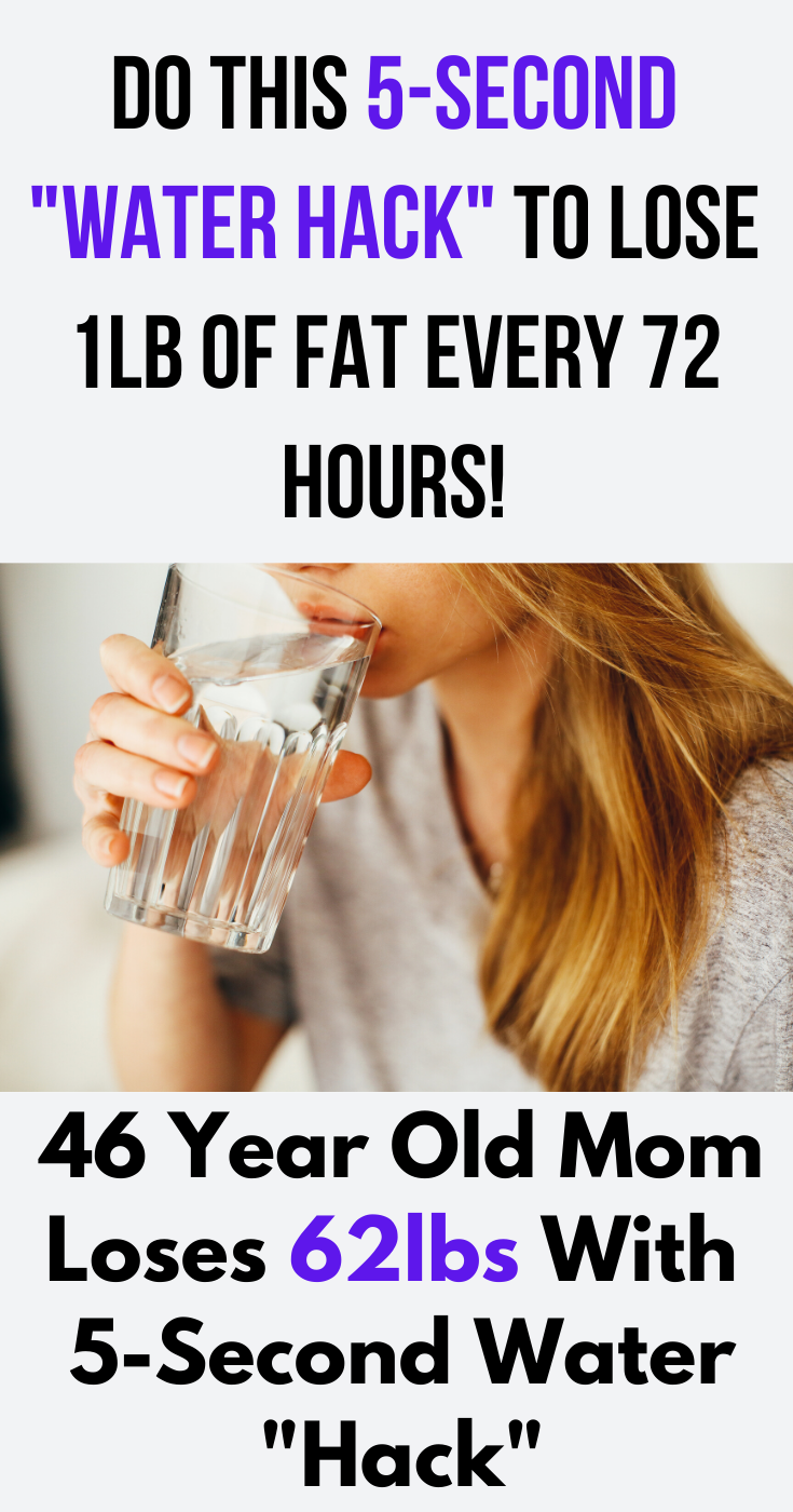 Do this 5Second "Water Hack" To Lose 1Lb of fat every 72 Hours!