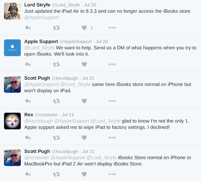 OS 9.3.3 problem confirms by Apple OS 9.3.3 problem confirms by Apple