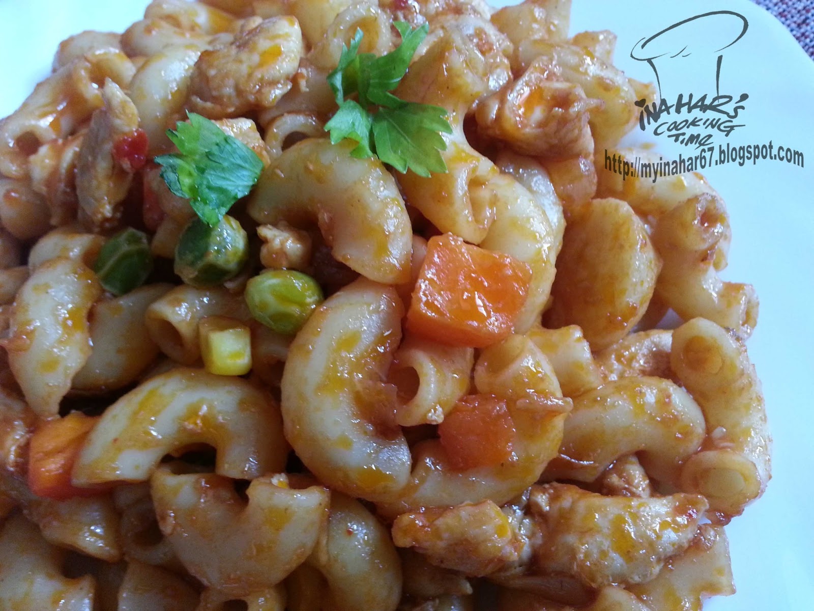 INAHAR'S COOKING TIME! MACARONI GORENG