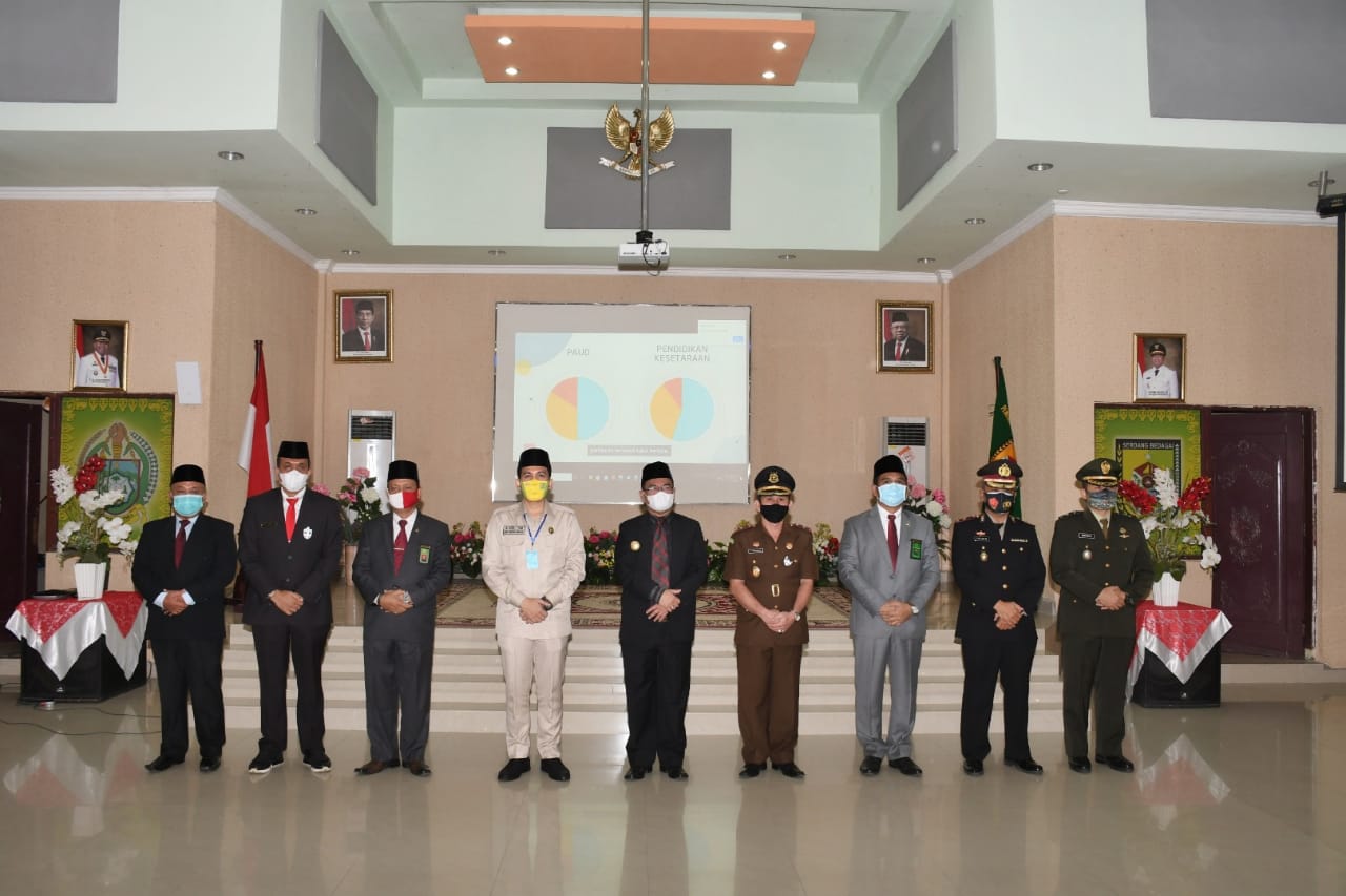 Pjs Bupati Karimun Mengikuti Upacara Peringatan Hari Kesaktian Pancasila Secara Virtual