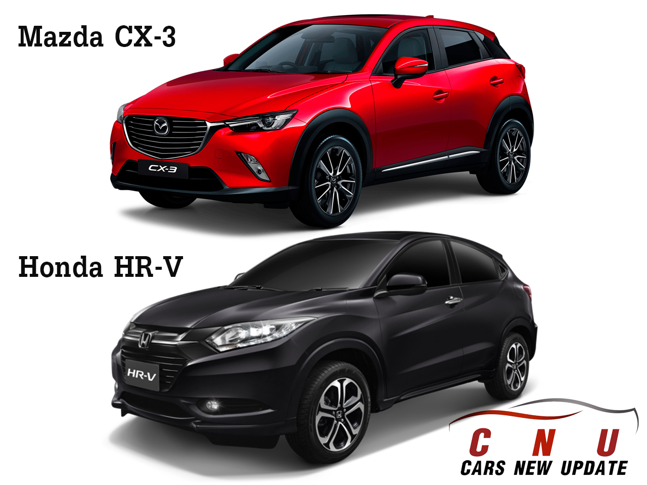 Car News Update เปรียบเทียบสเปคและออปชั่น Mazda CX3 VS