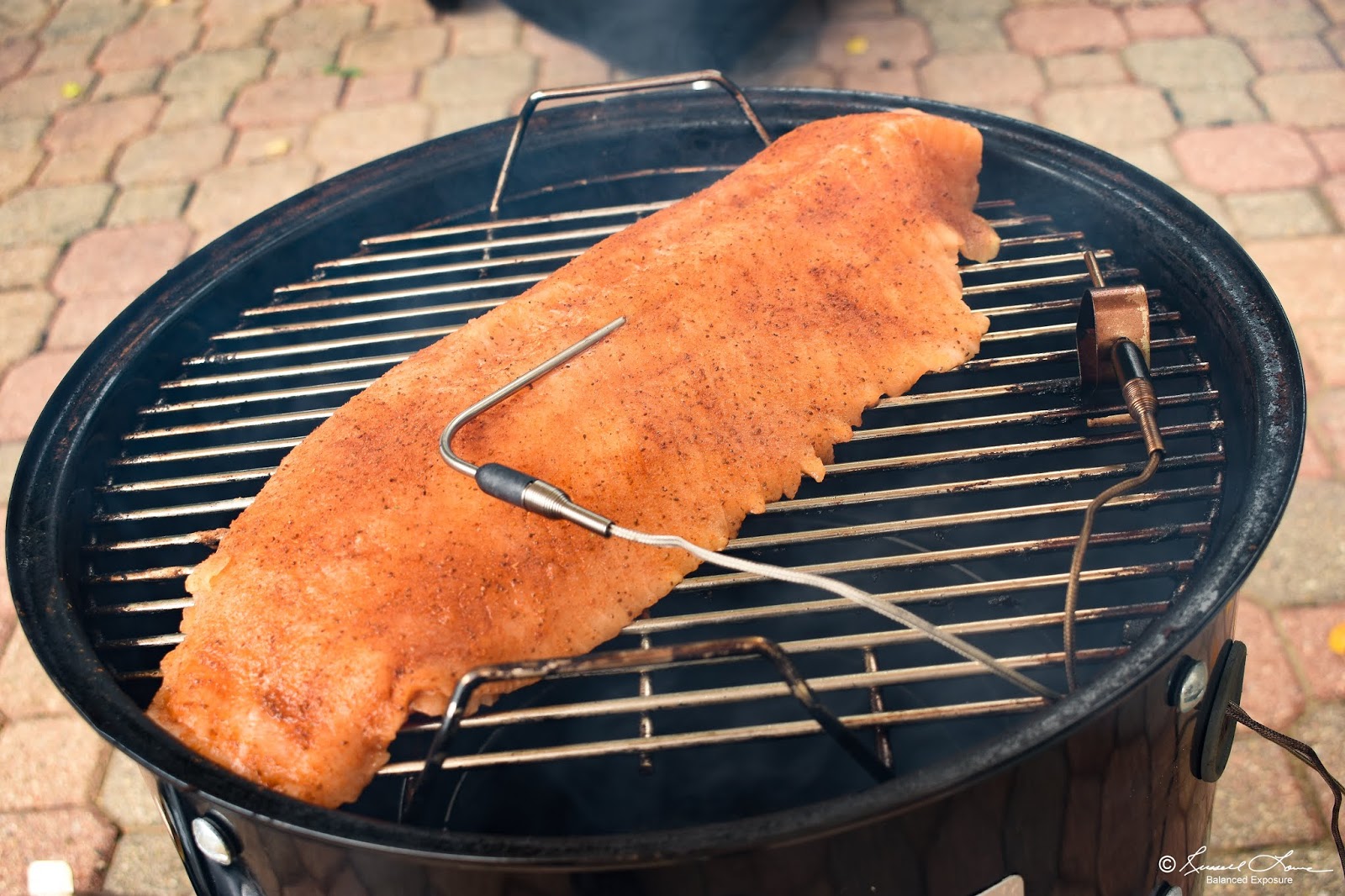 Russ' Culinary Adventures Smoked Lake Trout on the 14.5" er Smokey