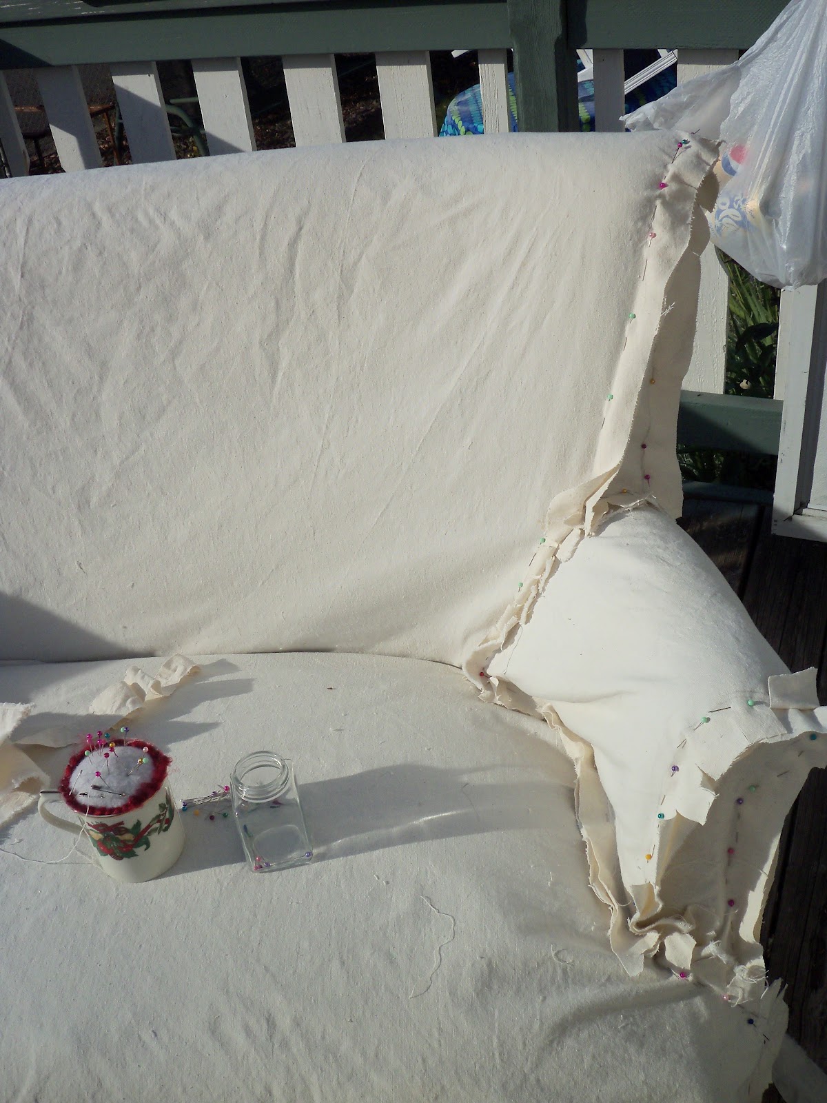 Make The Best of Things DIY Slipcover...Worth The Hassle? Absolutely!