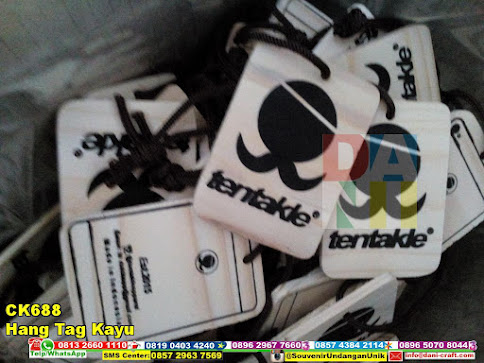 jual Hang Tag Kayu