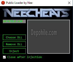 NEE DLL Injector Programı v1 İndir Güvenli ve Yakalanmıyor
