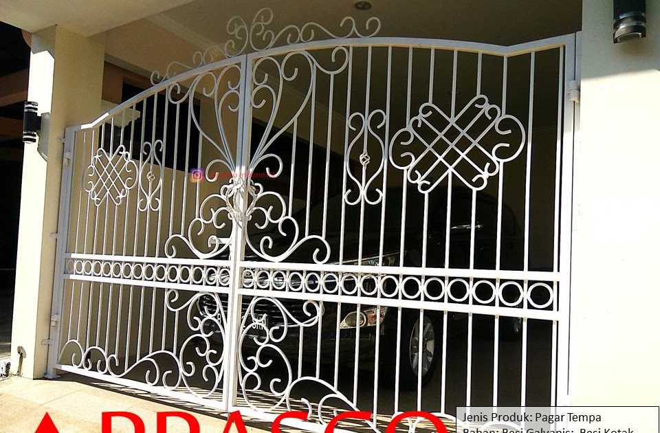 Pagar Tempa Klasik Minimalis di Legenda Wisata Cibubur - Jual Kanopi