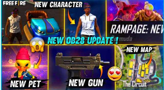 Free Fire OB28 Advance Server all new Features Free Fire OB28 Advance Server all new Features