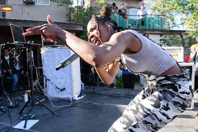 Haviah Mighty at The Royal Mountain Records BBQ at NXNE on June 8, 2019 Photo by John Ordean at One In Ten Words oneintenwords.com toronto indie alternative live music blog concert photography pictures photos nikon d750 camera yyz photographer