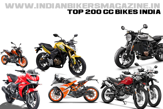 Top 200cc Bikes in India 2020 : Best 200cc Bikes, Details & Price