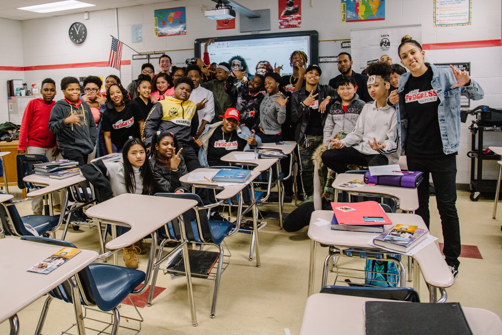 411 UnCut Hip Hop Gives Back The Progress Report Career Day VLOG 411-uncut-hip-hop-gives-back-the-progress-report-career-day-vlog