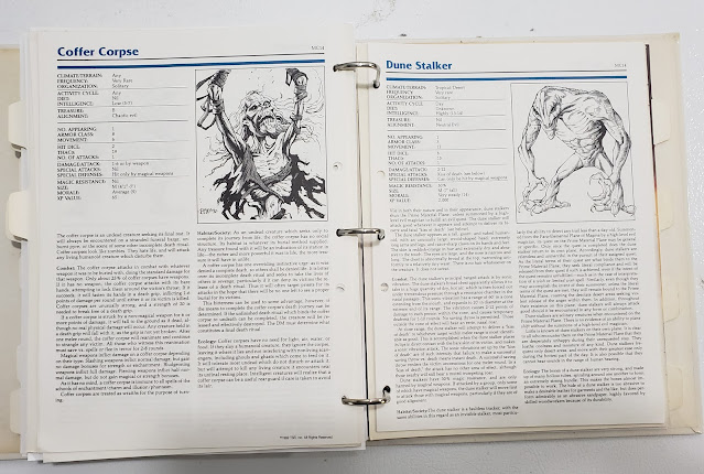 MC14 Monstrous Compendium Fiend Folio Appendix