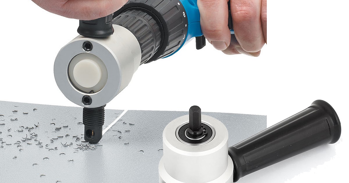 Nibbler Cutter Double Head Sheet Metal Car Pneumatic Electric Cutter