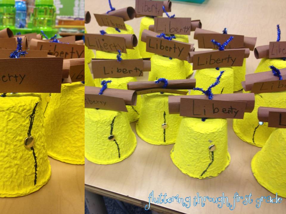 Liberty Bell How To | Fluttering Through First Grade