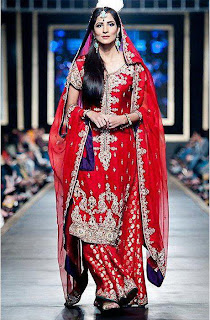 Wedding Dresses | Hina Khan Bridal Dresss Collection 2013