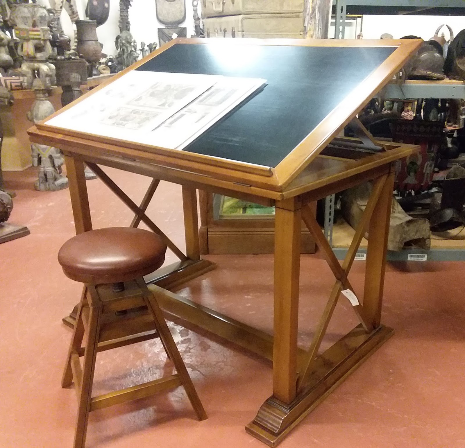 Architect's Desk from French Heritage Artifacts