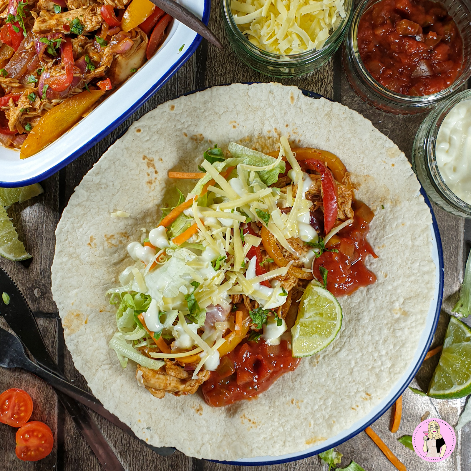 Slow Cooker Fajita Mix Recipe | Slimming Friendly Fakeaway | Sugar Pink