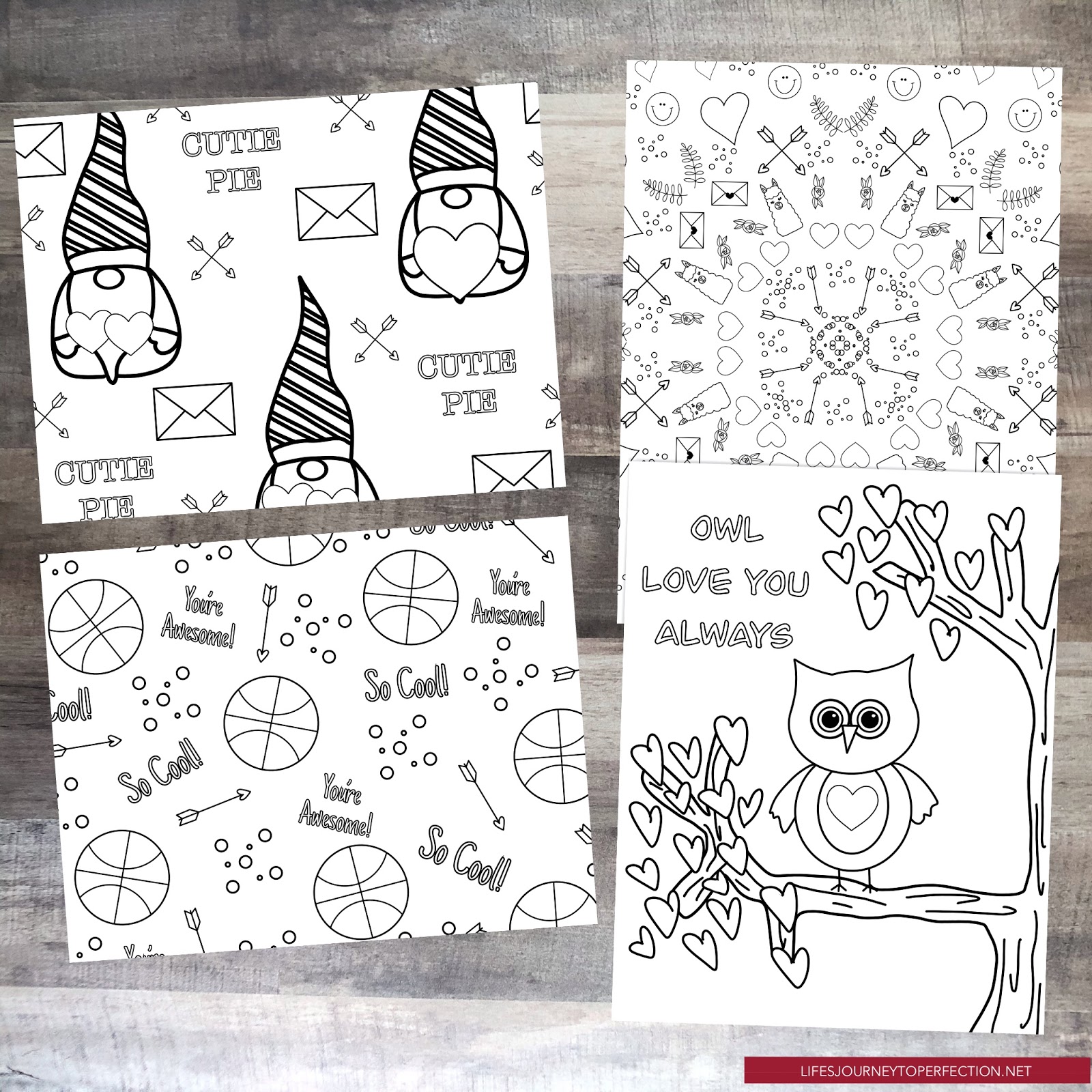 Life's Journey To Perfection 10 Super Fun Valentine’s Day Coloring