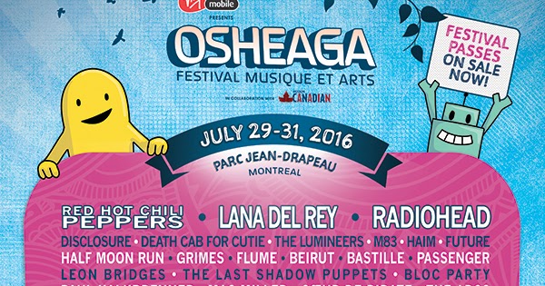 one in ten words: Osheaga is coming with a stacked line-up - my picks