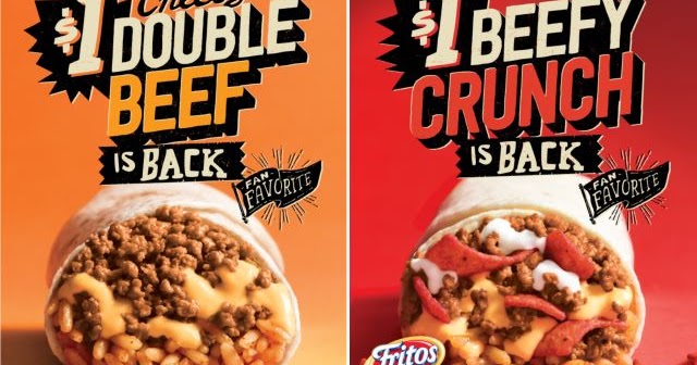 Taco Bell To Bring Back The Beefy Crunch Burrito On April 21 2016 Brand Eating