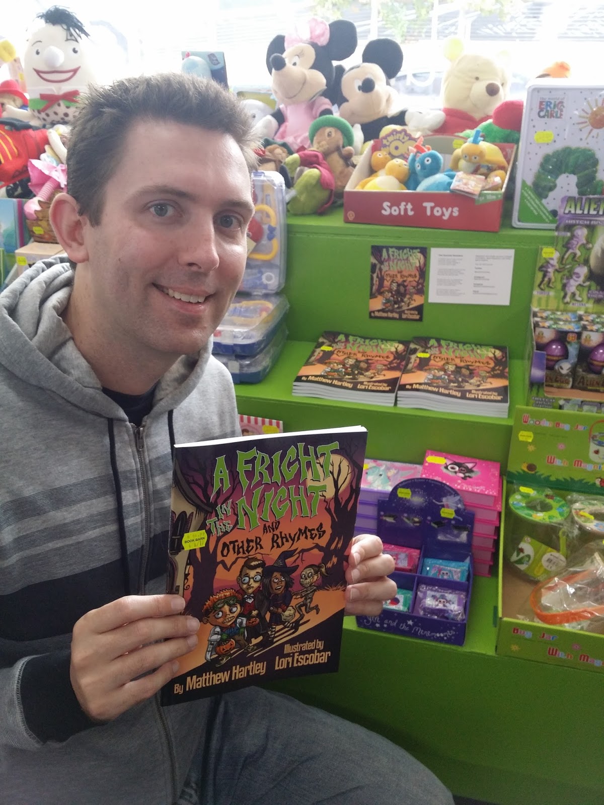 Author Matthew Hartley Belgrave Book Barn