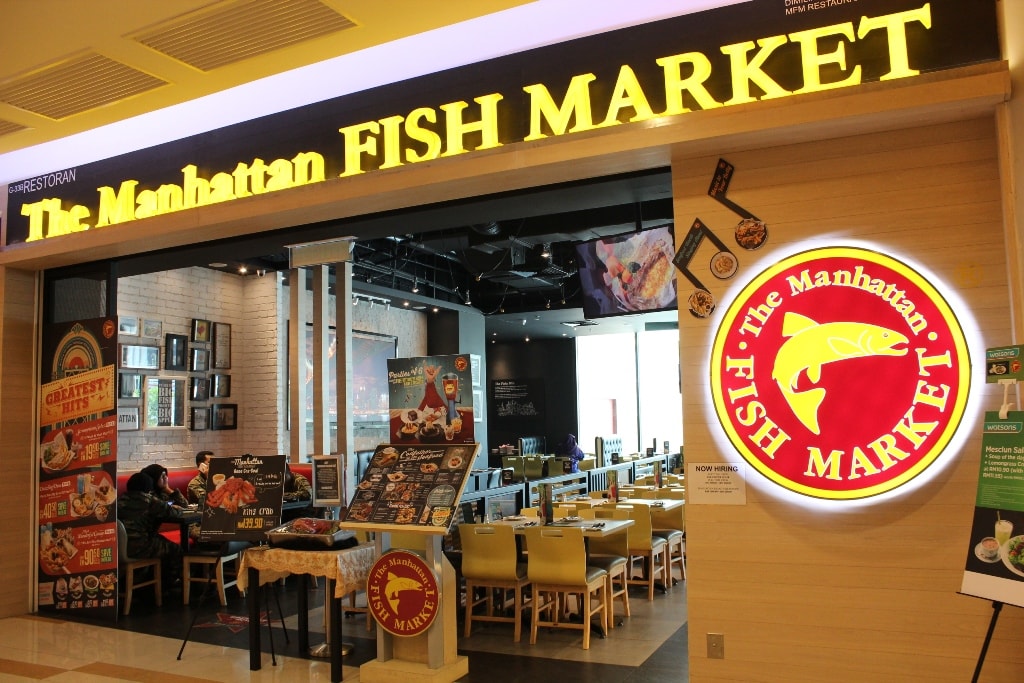 first time merasa menu The Manhattan Fish Market Wordless Wednesday