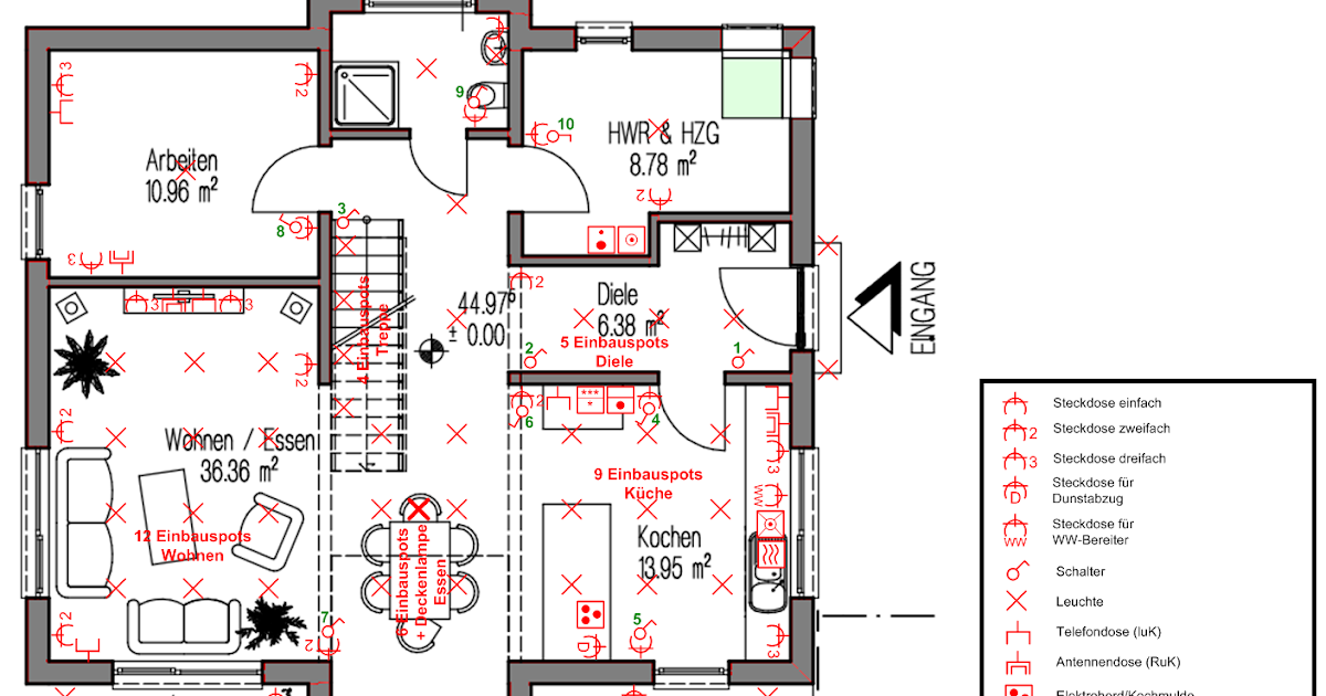 Kasia & Irek - Wir bauen unser Traumhaus: Elektroplanung und Haussteuerung