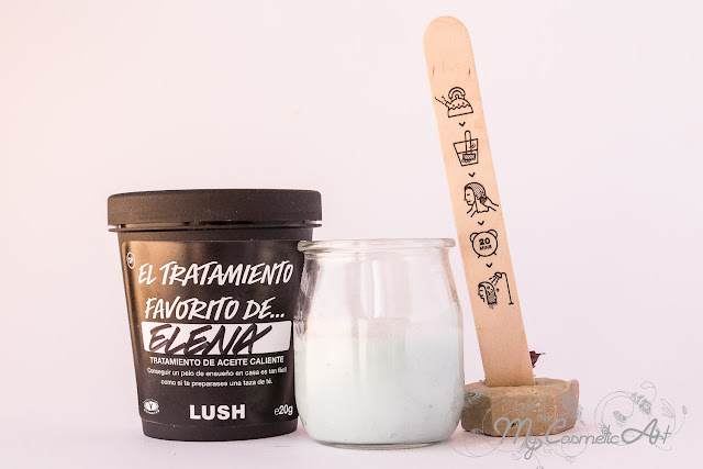 Tratamientos de aceites calientes para el cabello de Lush: Yuge y Hair Doctor.