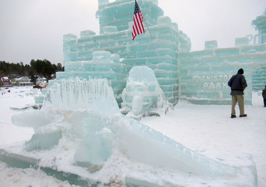 Windswept Adventure Saranac Lake Ice Castle Part 1