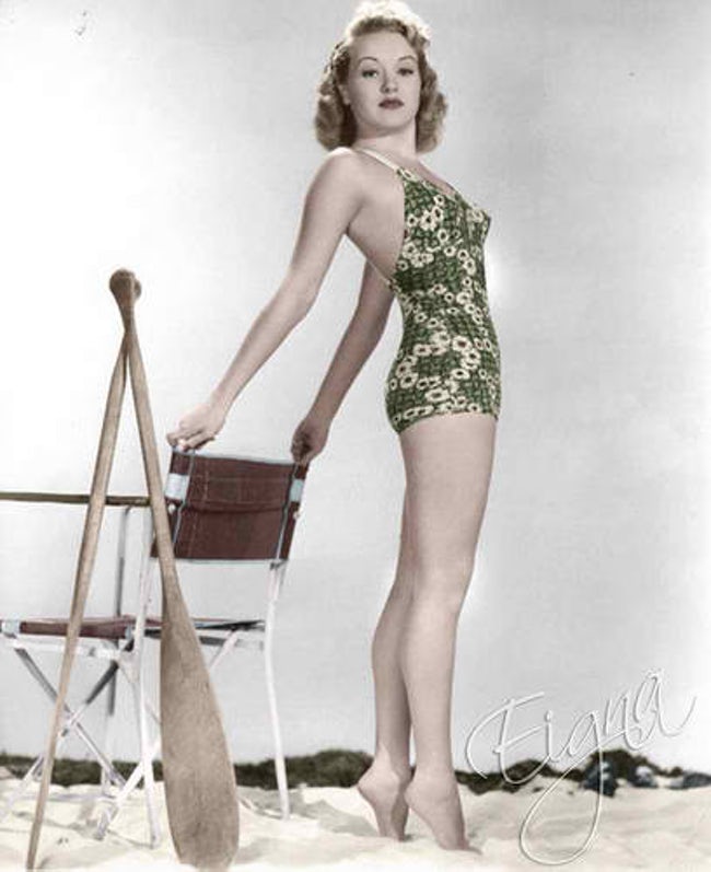 Betty grable on the enola gay