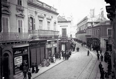 Calle Sarandí año 1910