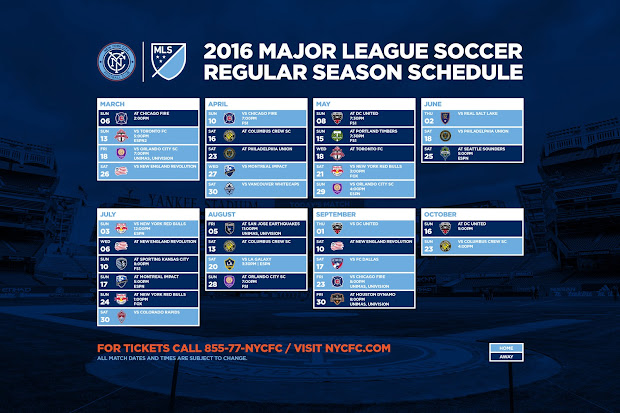 NYC is Blue: 2016 Schedule Released NYC is Blue: 2016 Schedule Released