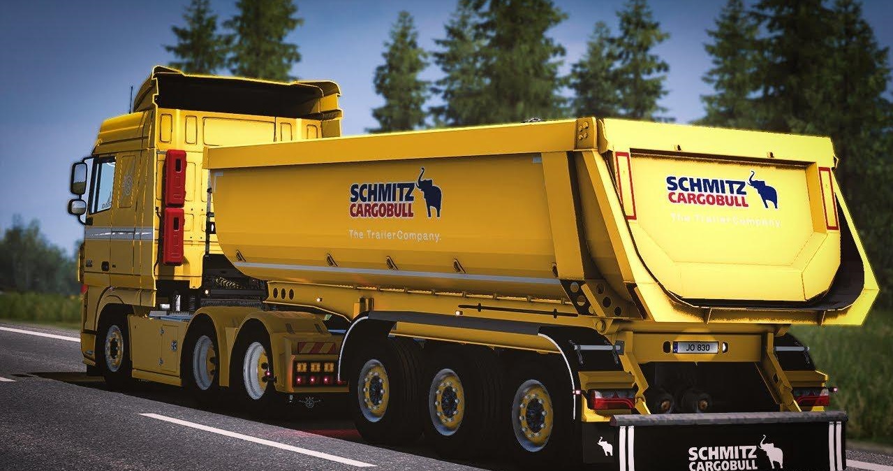 ETS 2 Schmitz Cargobull Damperli Dorse Modu (1.37)
