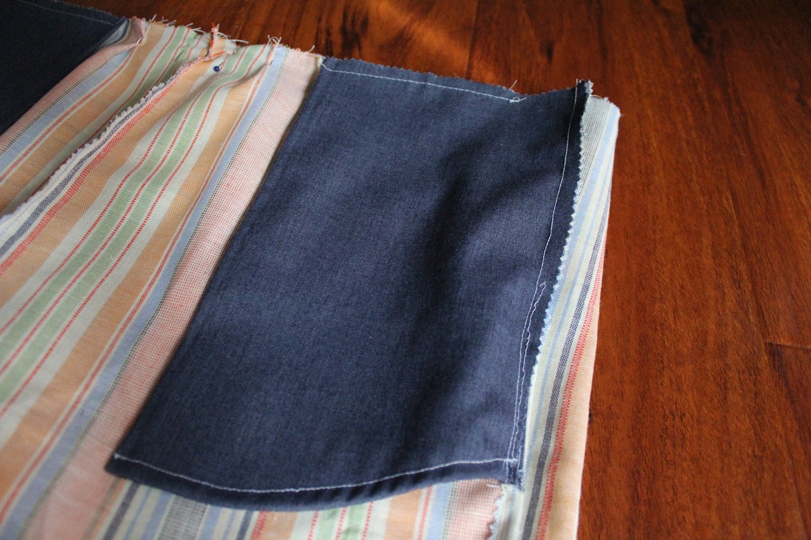 Fully Thrifted Life DIY Shorts Made from Recycled Fabric