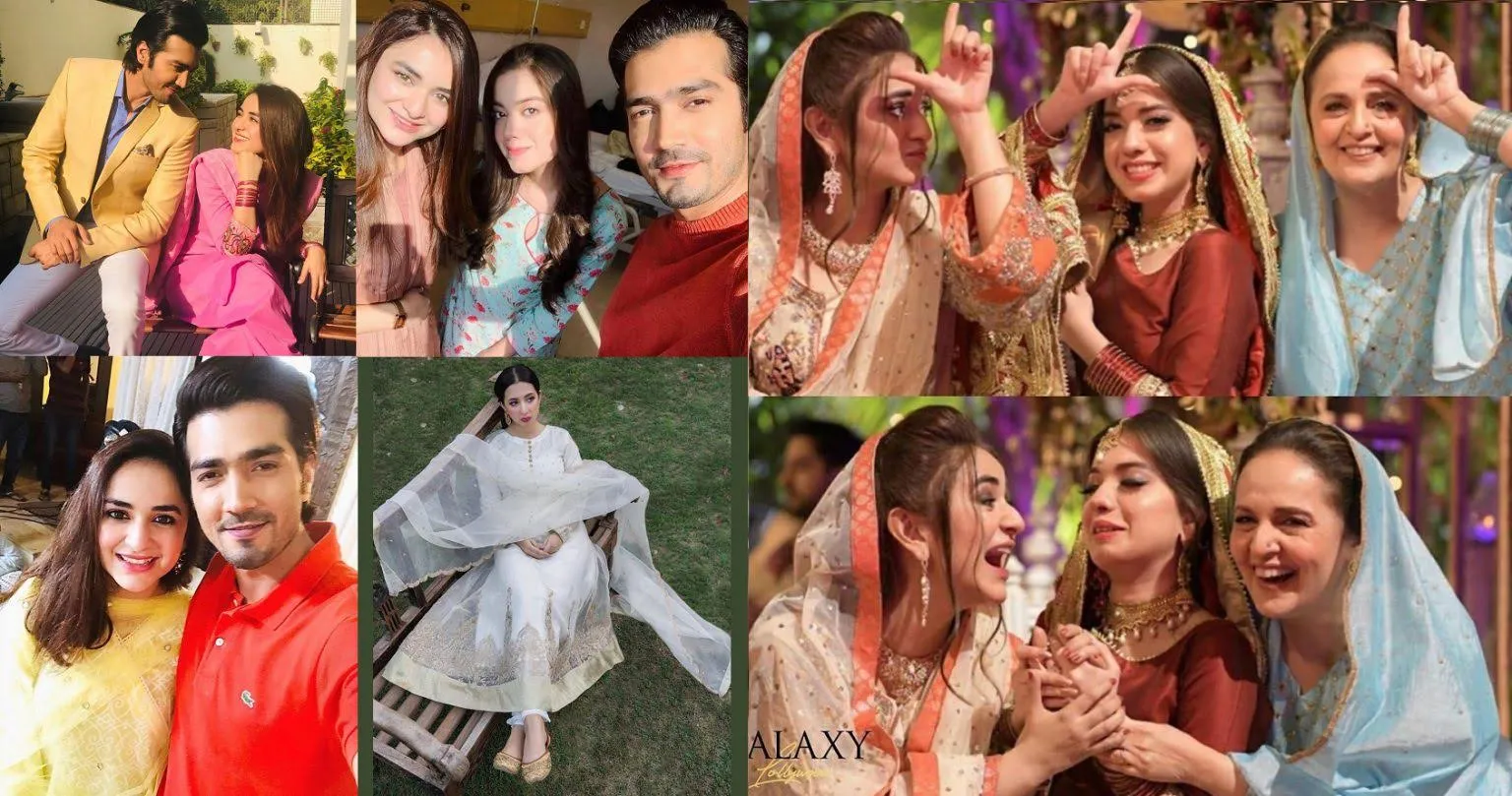 Drama Raaz E Ulfat | BTS Clicks of Yumna Zaidi and Shahzad Sheikh