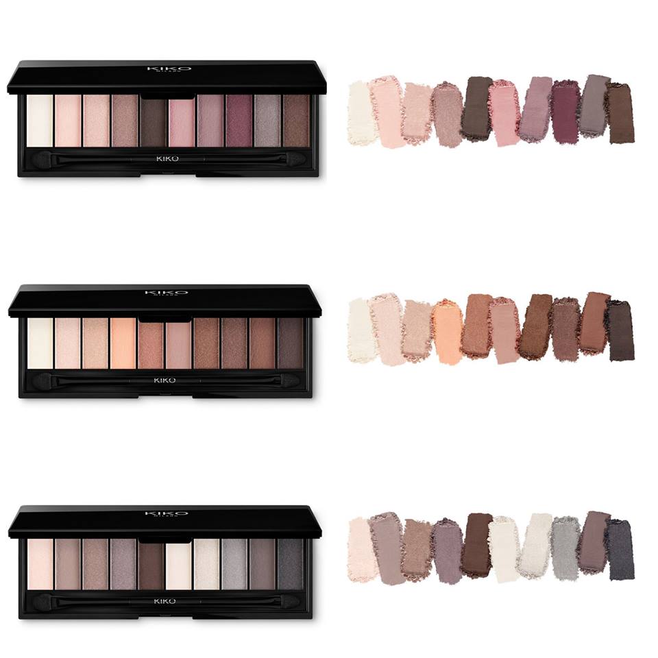 Mecapp Kiko Milano, Smart Eyeshadow Palette & Smart Lip Palette