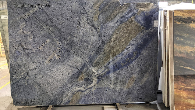 Blue Bahia Granite Slabs NYC