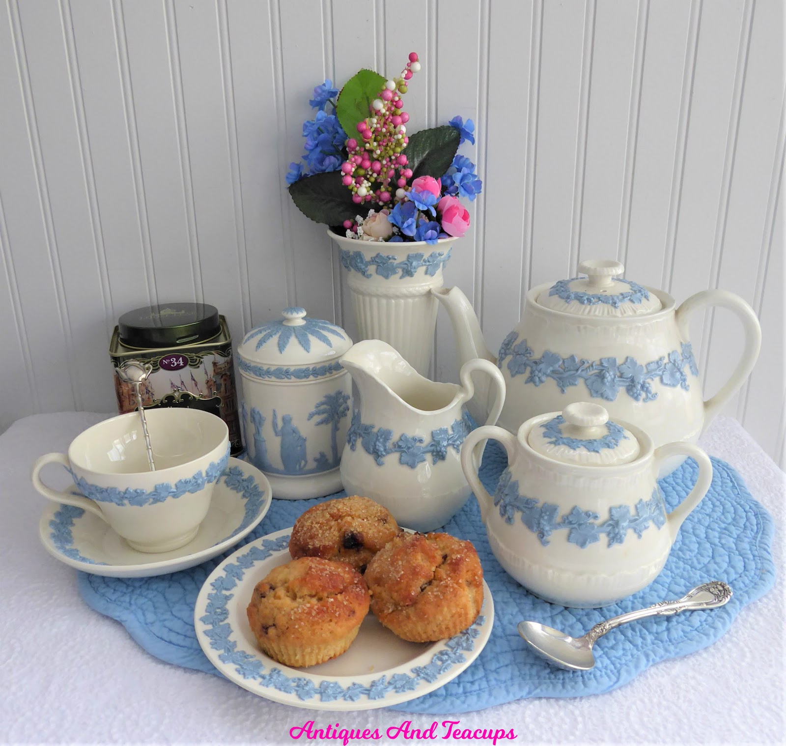 Antiques And Teacups Celebration of Wedgwood Blue and White