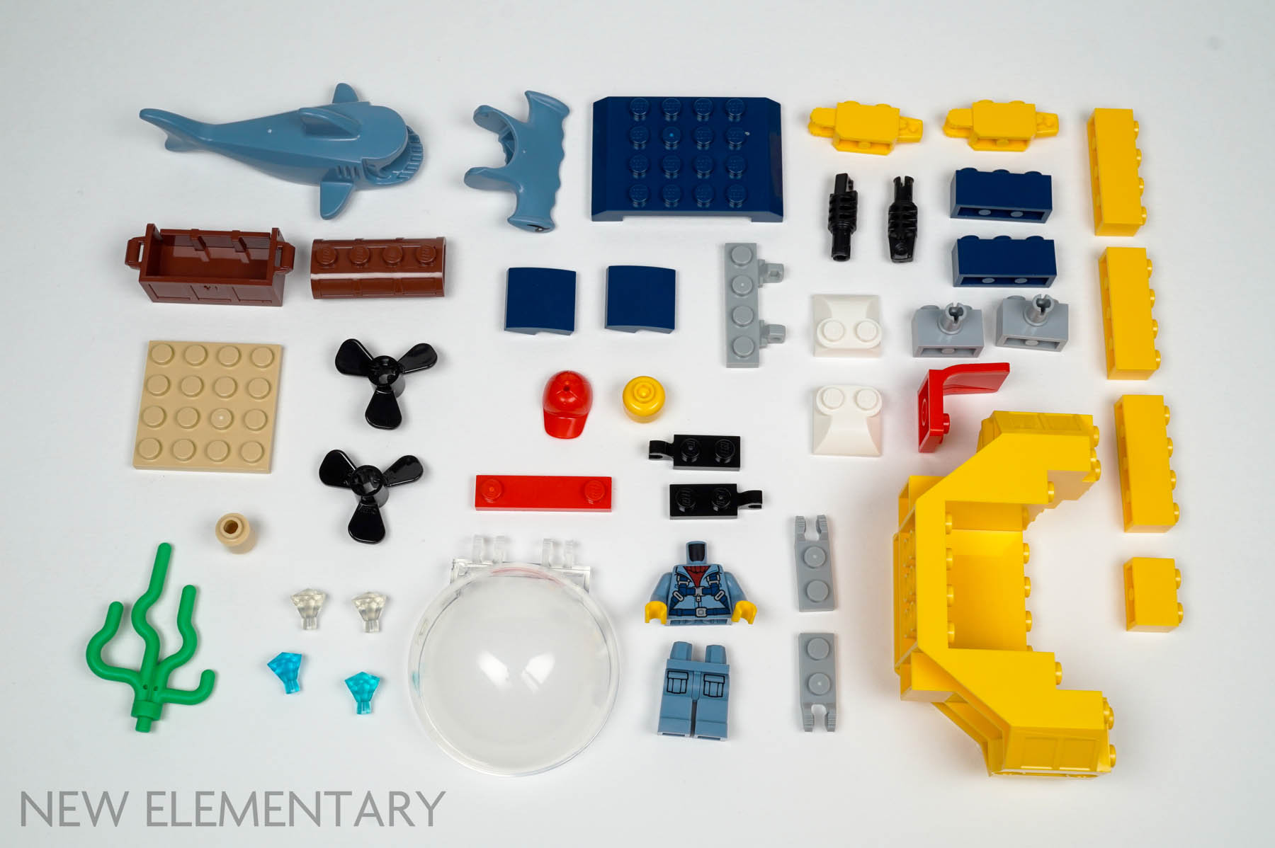 LEGO® City review & MOC: 60263 Ocean Mini-Submarine | New Elementary: LEGO® parts, sets techniques