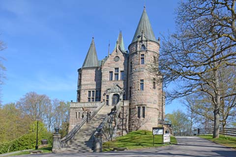 Schwedenreise Das Schloss slott) in Växjö