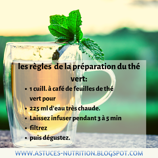 Le secret des avantages pour la santé de boire du thé vert ? Astuces Nutrition