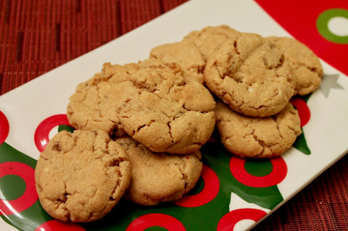 Peanut Butter Ginger Cookies