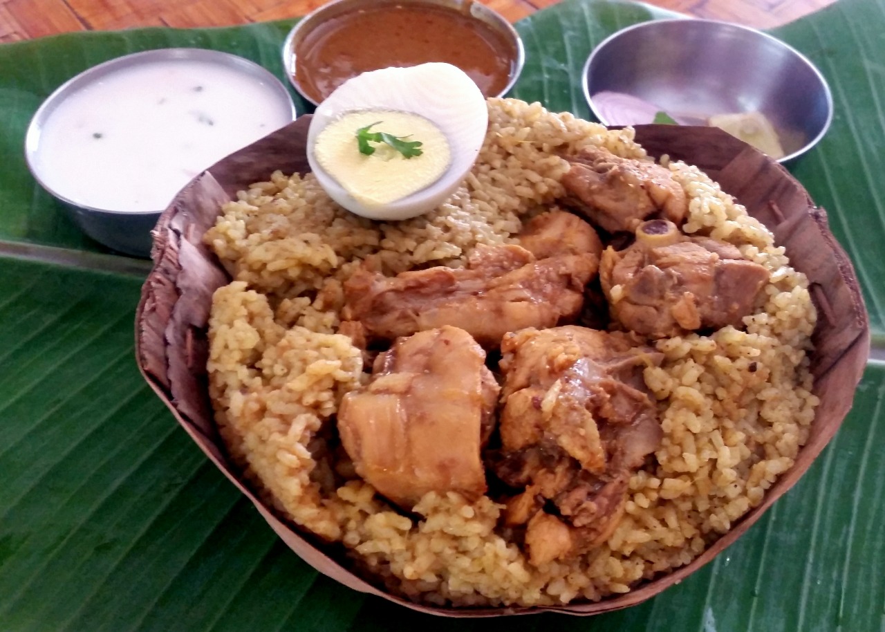 Donne Biryani The Popular Rice and Meat dish from Bangalore served in