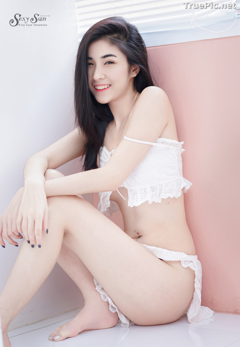 Image Thailand Model - Memie Sp - White Sexy Bikini - TruePic.net - Picture-16