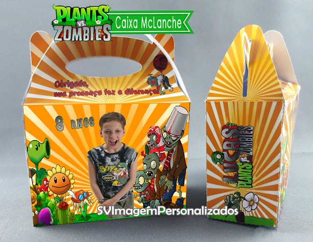 Plants vs Zombie dicas e ideias para festa personalizadas Caixas Personalizadas O preço mais barato para Caixa lancheira Maleta McLanche Feliz, para decorar sua festa, no tema Plants vs Zombies,, o Game mais queridos entre os meninos, agora na decoração de sua festa, na cor verde e laranja, os convidados terão que escolher um lado.. Plantas ou Zumbis.. não importa o lado, essa festa será o maior sucesso. veja mais http://blog.svimagem.com.br ou faça seu pedido também pelo whatsapp 11 975820887 para agilizar clique aqui => goo.gl/yYLZu7 e vá direto para o seu whatapp