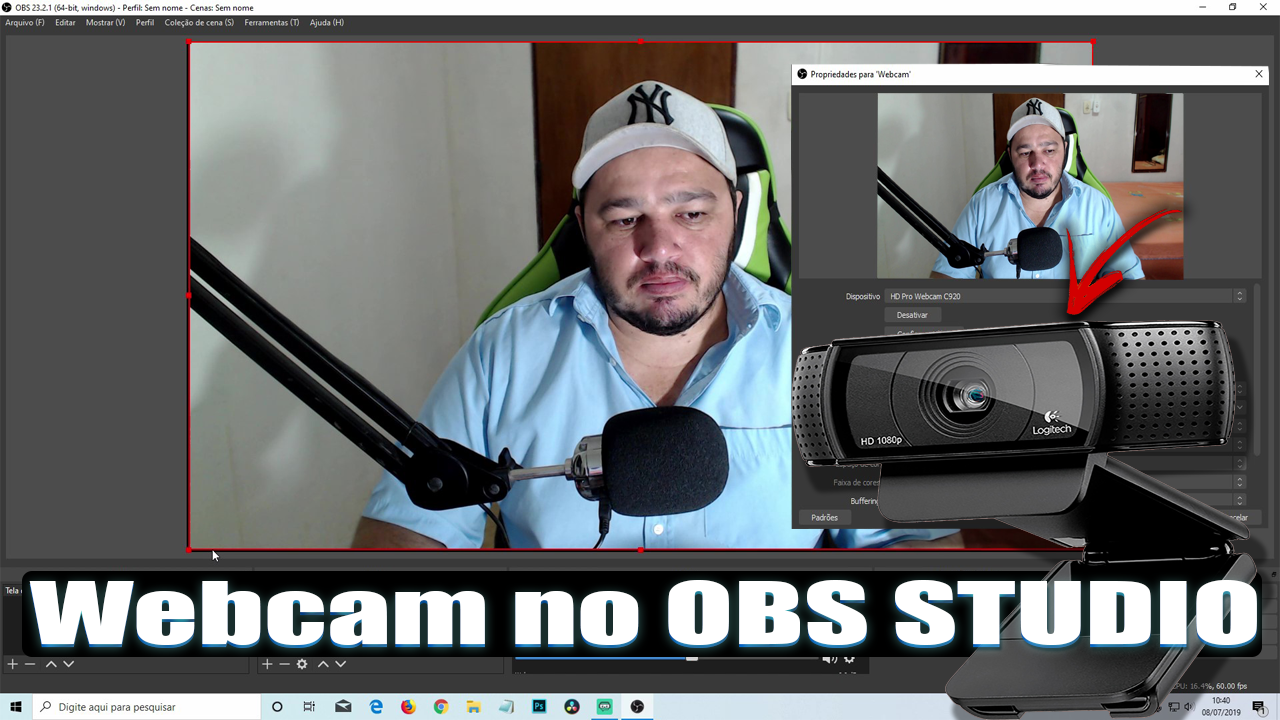 add webcam to obs studio add webcam to obs studio