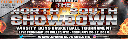 North-South Showdown Varsity Boys Basketball Tourney Set for Feb 20-22 at Maples