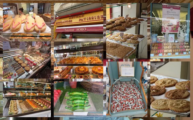 Candy, cookies, and pastries in Languedoc, France