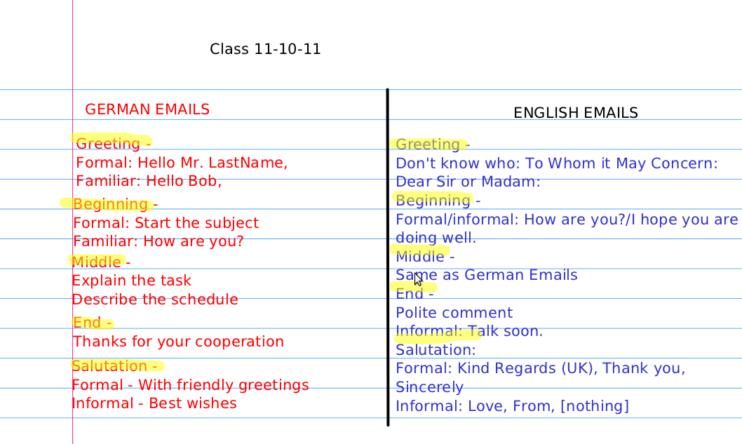 Palmer Language Services Lesson Plan Emailing
